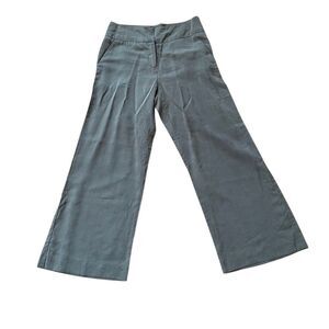 ANTHROPOLOGIE | daughters of the liberation | light army green wide leg pants 6